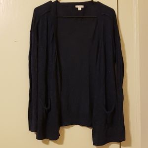 Cozy Navy Cardigan